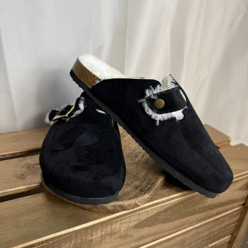 sabot fourré noir