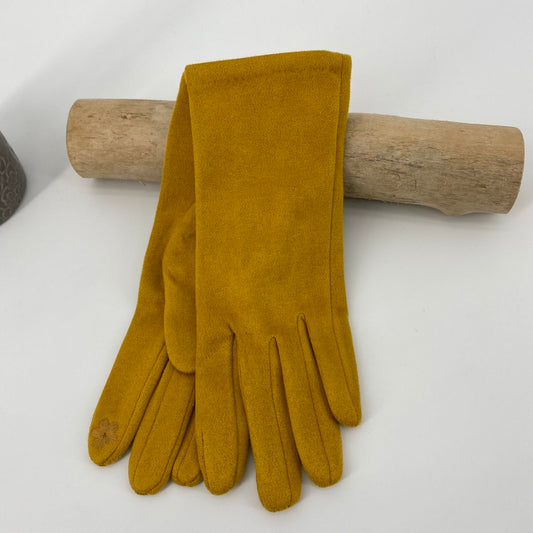Gants Tactiles en Suédine avec Intérieur Polaire – Douceur et Confort