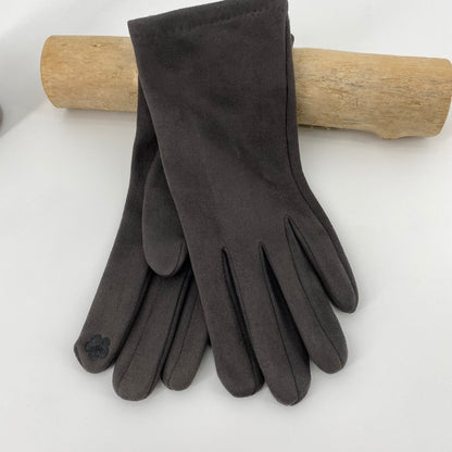 Gants Tactiles en Suédine avec Intérieur Polaire – Douceur et Confort