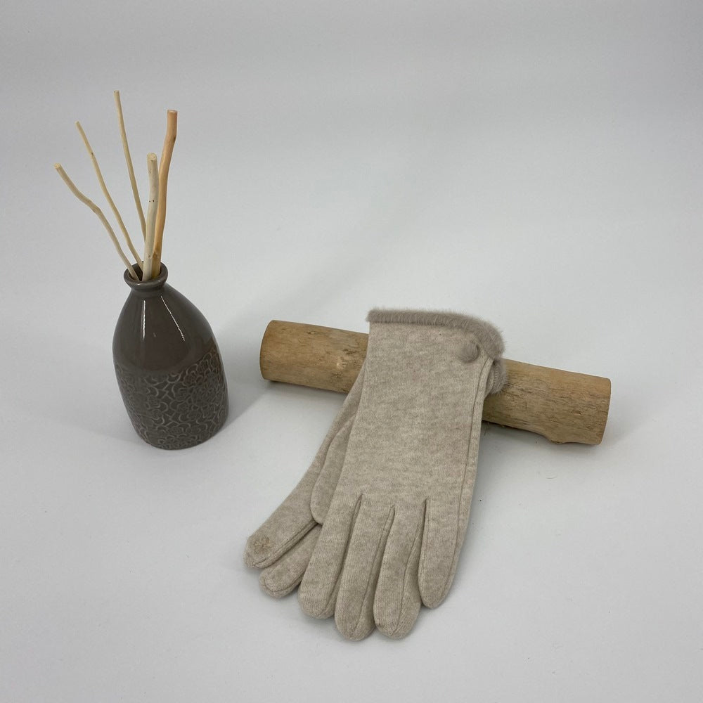 Gants Tactiles en Suédine avec Intérieur Polaire – Douceur et Confort