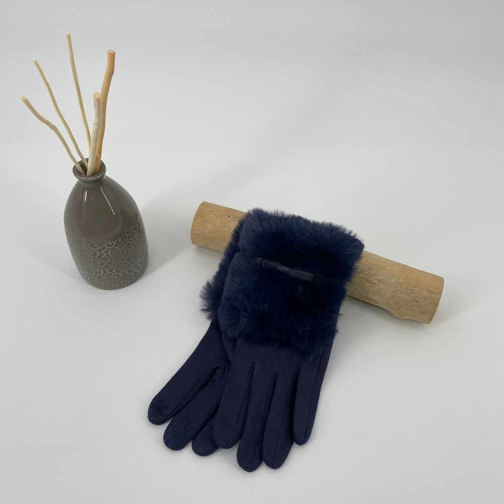 Gants Tactiles en Suédine avec Intérieur Polaire – Douceur et Confort