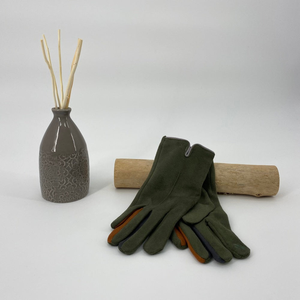 Gants Tactiles en Suédine avec Intérieur Polaire – Douceur et Confort