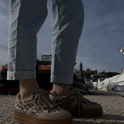 basket confortable semelle compensée 