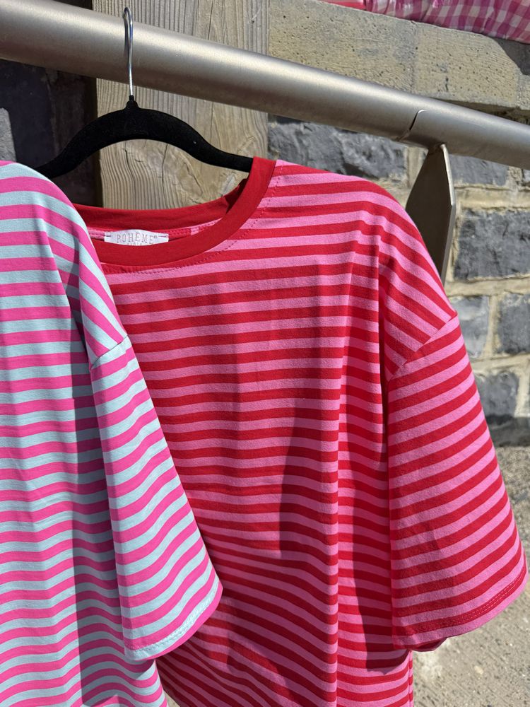 marinière rouge en coton