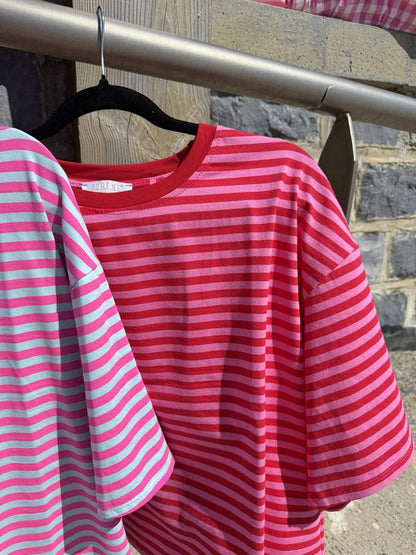 marinière rouge en coton