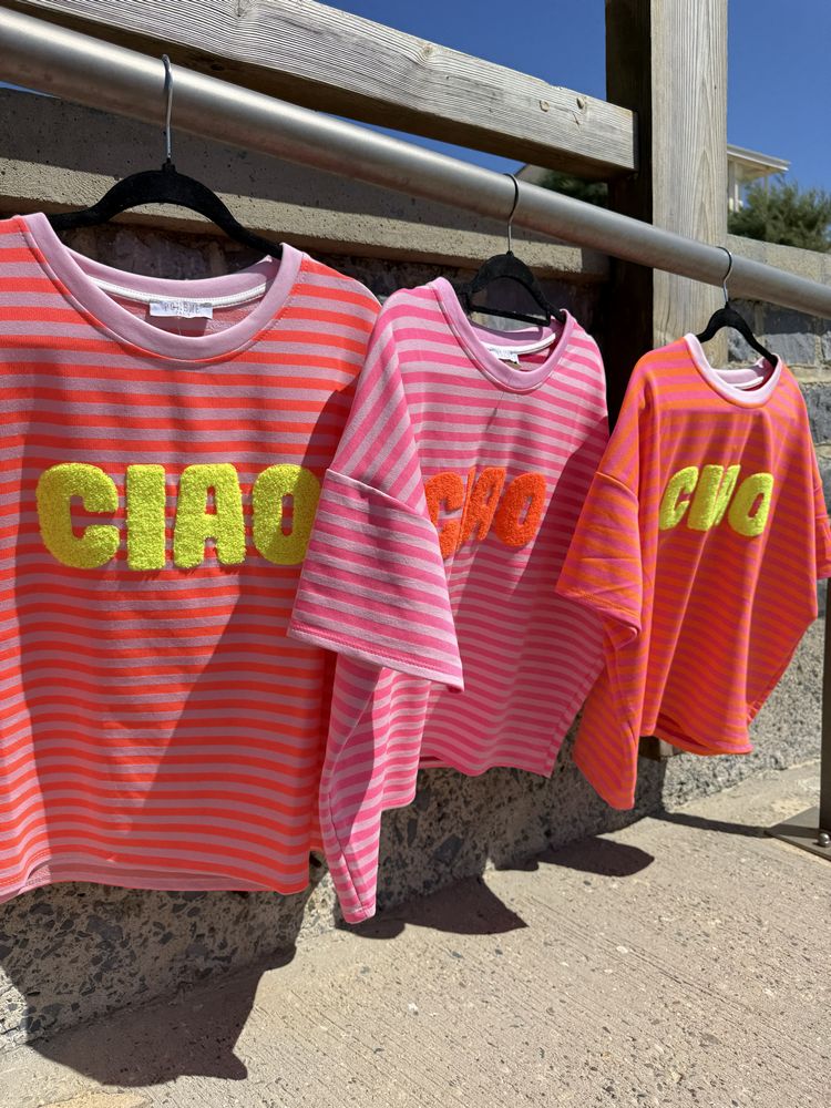 Sweat marinière manches 3/4 — CIAO