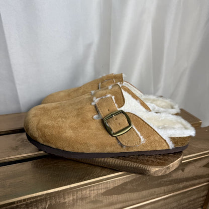 sabot fourré semelle en liège