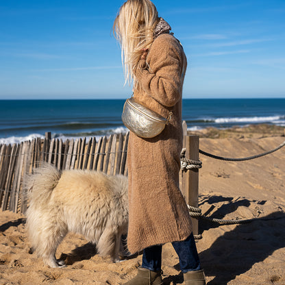 sac banane bronze métallise